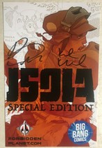 ISOLA 5&quot; x 8&quot; signed promotional card Big Bang Comics / Forbidden Planet - £11.67 GBP