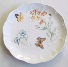 Lenox Butterfly Meadow Monarch Porcelain Collectible Large Dinner Plate 10 7/8&#39;&#39; - £23.44 GBP