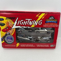 NOS 1994 Johnny Lightning Commemorative Limited Edition 4 Chrome Cars Set A - £9.56 GBP