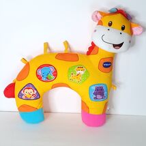 VTech Tummy Time Discovery Pillow Plush Stuffed Animal Giraffe Add Your ... - $26.95 CAD