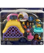 Disney Wish Star &amp; Valentino Mini Playset 10 Pieces - $18.69