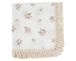 Cotton Muslin Baby Blanket With Tassel, Boho Bohemian Muslin Swaddle Bla... - $33.99