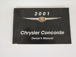 2001 Chrysler Concorde Owners Manual [Paperback] Chrysler - £15.41 GBP