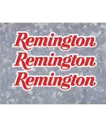 2X REMINGTON DECAL STICKER USA WINDOW CAR FIREARM GUN RIFLE AMMO HUNTING - $2.92+