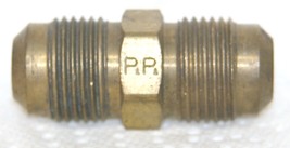 1/4 in .Brass Adapter Flare Fitting    9197 - £2.22 GBP