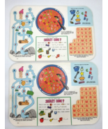 Vtg Trolls Dolls Placemats Double-sided Alphabet Activities Set of 2 Rus... - £15.02 GBP