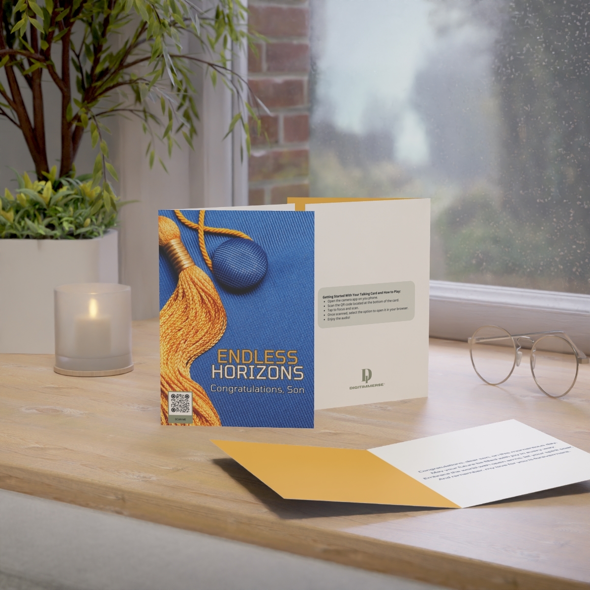 Digital Graduation Talking Card – Endless Horizons - $3.99
