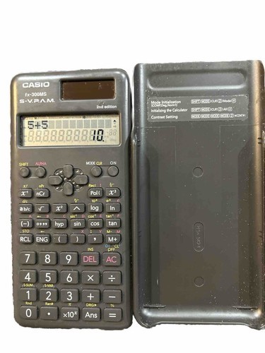 Casio fx-300MS S-V.P.A.M. 2nd Edition Scientific Calculator Tested Dual ... - $6.50