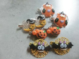 Jewelry Hair clips Halloween 4 sets  alligator clamp style adorable 895 - $14.24