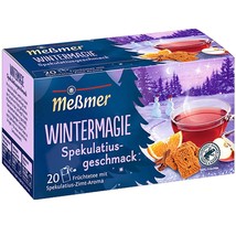 Messmer WINTER MAGIC Speculoos Orange Apple tea  Made in Germany FREE SH... - £7.46 GBP