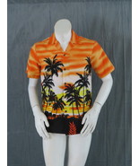 Modern Aloha Republic Hawaiian Shirt - Sun Set Design - Men&#39;s Small - Un... - £29.11 GBP