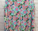 National Petite Large sleeveless long dress w/tag blue pink floral Butto... - $14.84