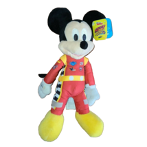 Disney Mickey Mouse 10” Plush Toy #28 Nascar. - $14.74