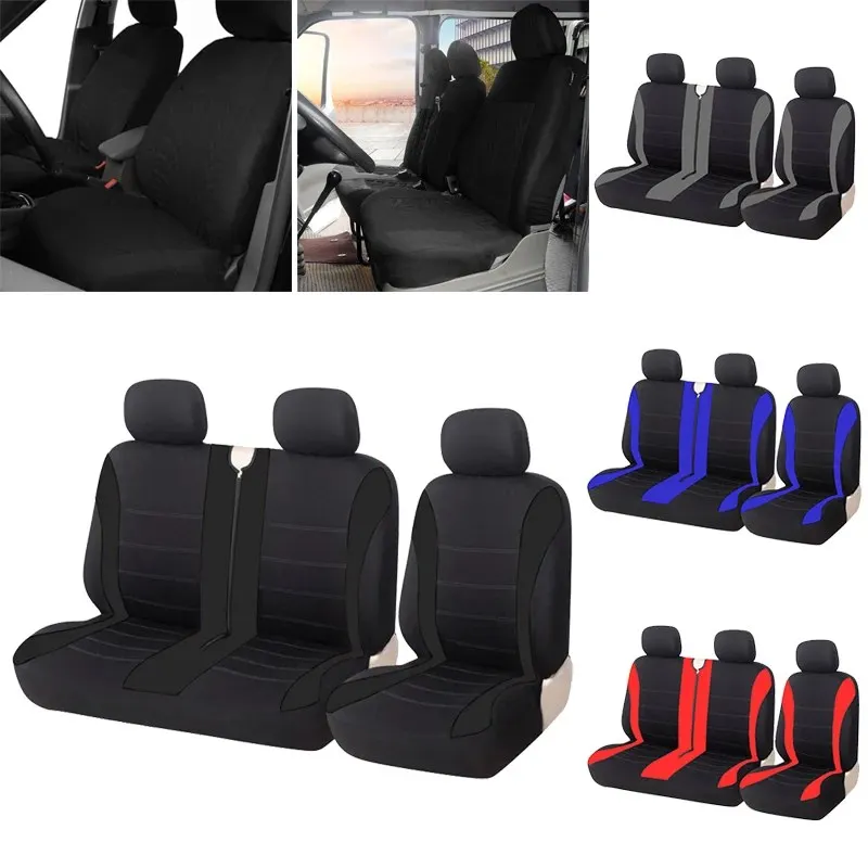 Car Truck 2+1 Car Seat Covers Universal Protective Vans Seat For Mk6 Tra... - £12.83 GBP+