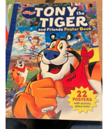 Kellogg&#39;s Tony The Tiger &amp; Friends Poster Book *NEW/Unused* zz1 - $19.99