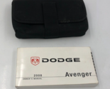 2008 Dodge Avenger Owners Manual Handbook with Case OEM P04B30008 - $14.84