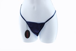 Avidlove  Women&#39;s Navy Blue Lace Thong Size Large - $8.41