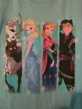 NWT - Disney Store Girl&#39;s Size 4 (XS) Frozen Characters Short Sleeve Tee - £6.26 GBP