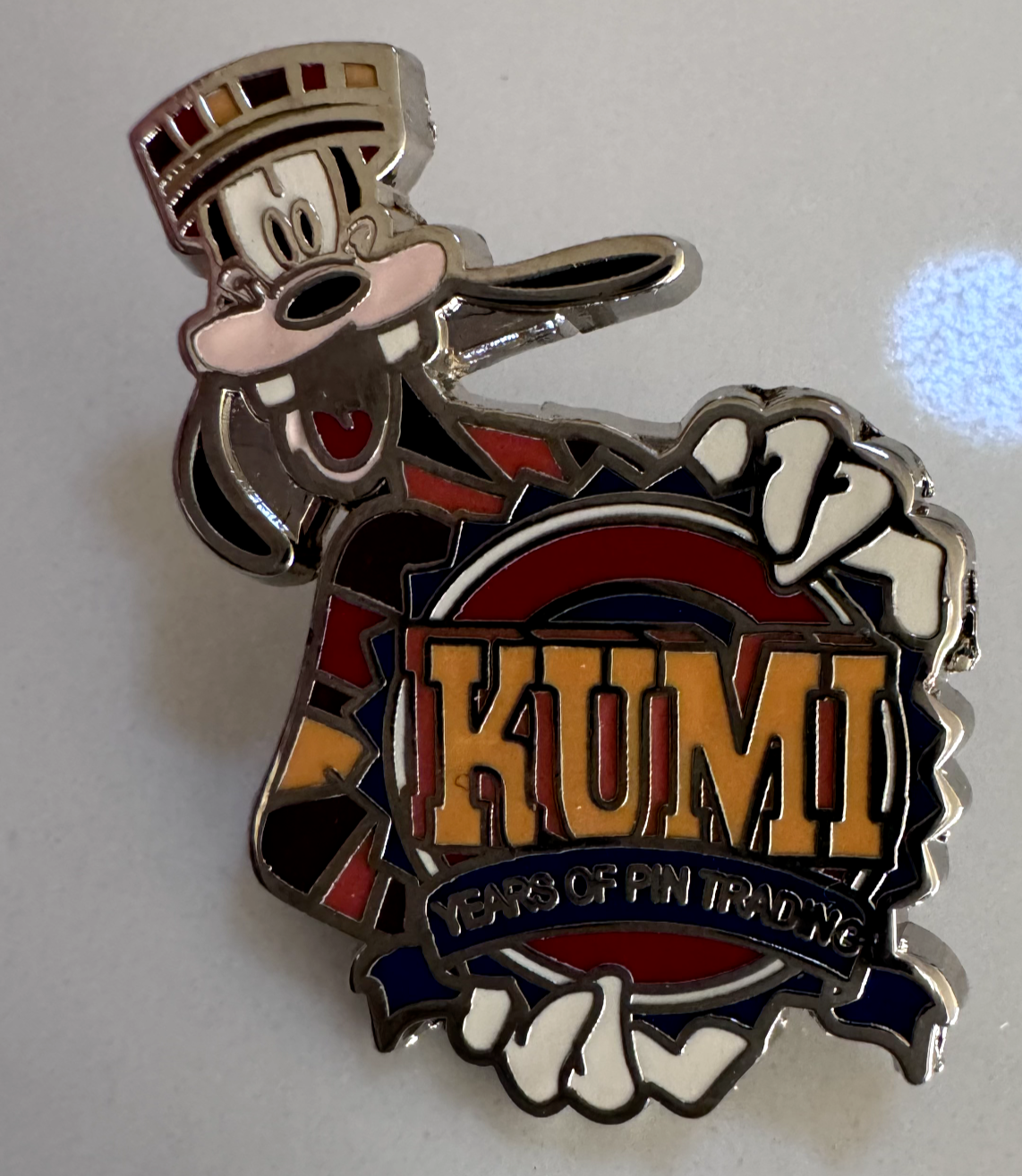 Disney Goofy Kumi 10th Pin Trading Anniversary Promotion 2009 Pin - $8.90