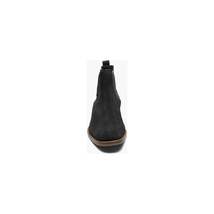 Men's Stacy Adams Gabriel Plain Toe Chelsea Boot Black Suede Dressy 25625-008 image 7