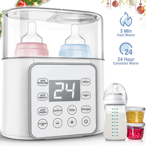 Portable 9-in-1 Baby  &amp; Sterilizer with LCD Display &amp; Timer - £34.24 GBP