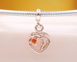 2022 Me Collection 14k Rose Gold-plated ME Cheeky Peach Mini Dangle Charm  - £6.22 GBP