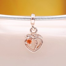 2022 Me Collection 14k Rose Gold-plated ME Cheeky Peach Mini Dangle Charm  - £6.27 GBP