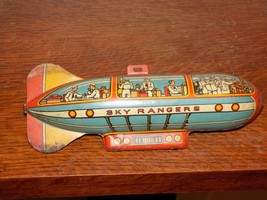 Vintage Sky Ranger Tin Zepplin Toy Part Unique Art Toys - €71,76 EUR