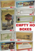 VINTAGE 50s ATLAS MANTURA ATHEARN DURANGO HO SCALE TRAIN BOX ONLY - $5.00