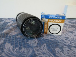 Lot Promaster SP MC Zoom 1:4.5 f=80-200mm lens 55° Spectrum 7 Optical Filter - £15.55 GBP