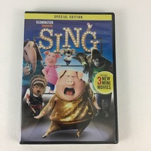 Sing Movie DVD Special Edition Bonus Features Mini Movies Gunter Ash New Sealed - £11.64 GBP