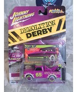 Johnny Lightning Street Freaks 1965 Chevy Tow Truck 1:64 Violet - £12.55 GBP