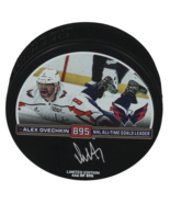 Alexander Ovechkin Autographed Capitals 895th Goal Hockey Puck LE 895 Fa... - $6,404.97 MXN