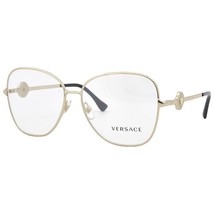 Versace VE1289 1002 Eyeglasses Gold Frame Demo Lens 55mm - $346.00