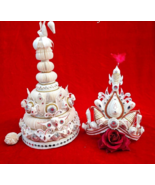 BENGALI Wedding Topor and Mukut Special Topor Patashir Red For bride and... - £75.07 GBP