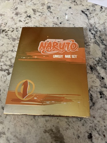 Shonen Jump’s Naruto Uncut box set Episode 1  Good  3 Disk - $12.86