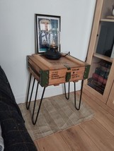Rustic Coffee Table | Military Ammo Box | Wooden Chest | Bedside End Tab... - $99.00