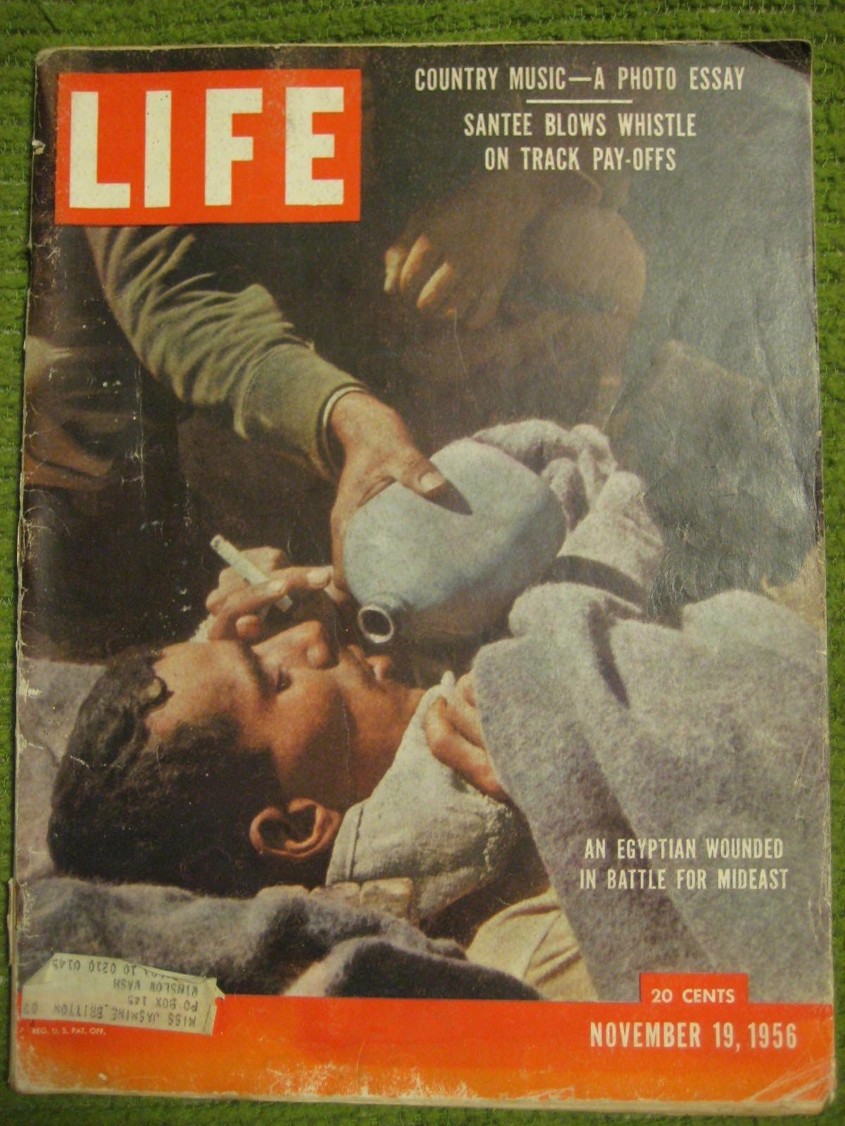 Original Vintage November 19, 1956 LIFE Magazine 211 - $19.72