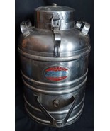 Vintage AerVoid Thermal Liquid Carrier 3 Gallon Stainless Steel Made in USA 904 - £93.41 GBP