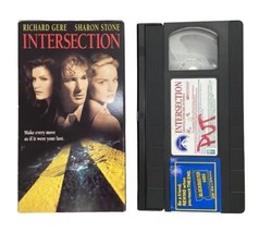 Intersection VHS 1994 Richard Gere Sharon Stone Lolita Davidovich Martin... - $6.00