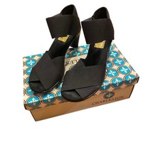 Charleston Shoe Co. Orleans Sandals Heels Shoes Womens Size 6 Black Pump... - £38.99 GBP