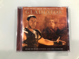 GLADIATOR MOTION PICTURE MORE MUSIC SOUNDTRACK CD - $139.30 MXN