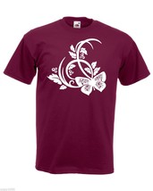 Mens T-Shirt Beautiful Butterfly, Butterflies Shirt, Nature Abstract Tshirt - £19.48 GBP