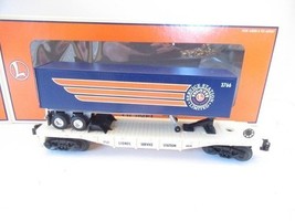 LIONEL LIMITED PRODUCTION - 36079- SERVICE STATION FLATCAR W/TRAILER- NE... - $22.27