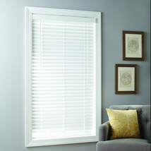 2-inch Cordless Faux Wood Horizontal Blinds Window Room Darkening MULTI SIZES - £16.37 GBP+