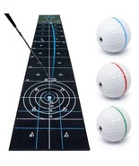 6 in 1 Games Golf Putting Mat (14ft) - Includes Instructional Training V... - $14,539.48 MXN