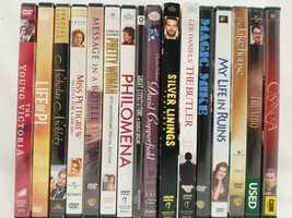 Lot of DVDs - Drama Romance Comedy Movies RomCom Life of Pi Magic Mike P... - £22.67 GBP