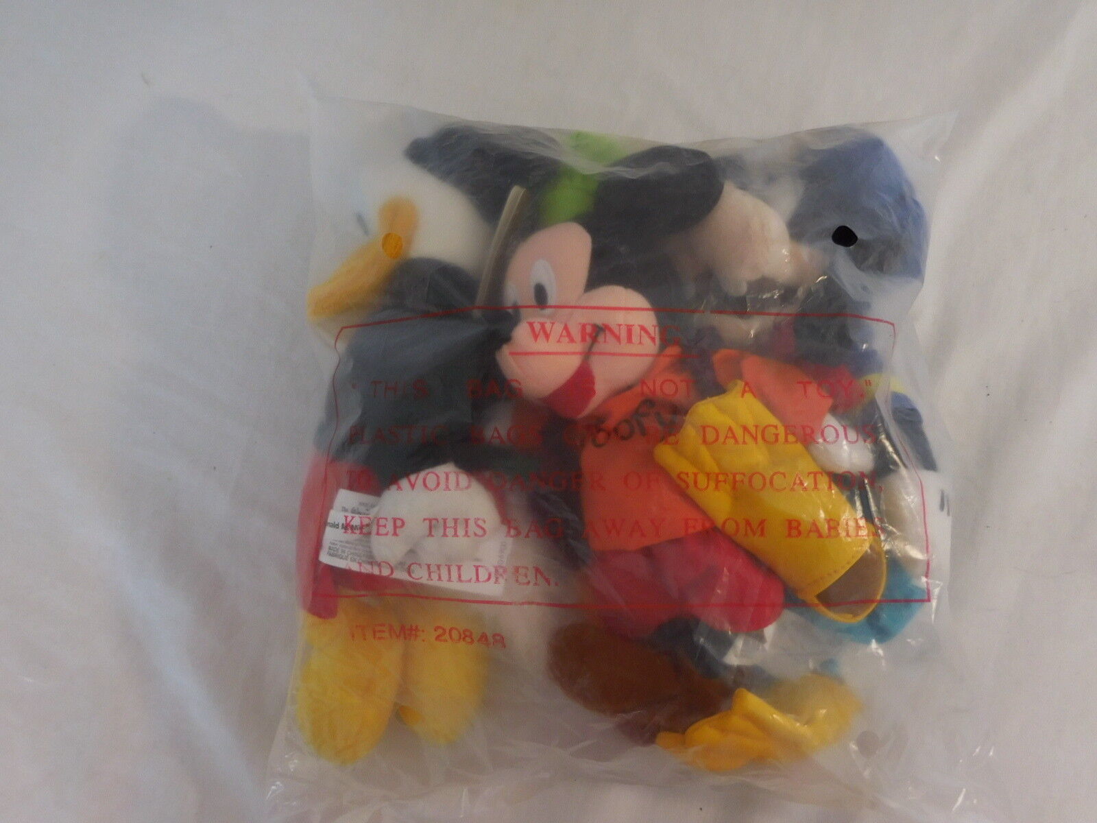 Primary image for Disney Halloween Goofy As Donald, Mickey As Goofy, Donald As Mickey Bean Bag Set