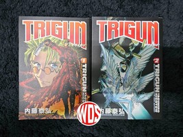 TRIGUN OMNIBUS Vol 1 - Vol 2 Deep Space Planet Future Gun Action English Manga - $69.30