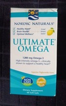 Nordic Naturals Ultimate Omega 1280 mg/Omega-3 Lemon Taste 60 Softgels (J48) - $28.05